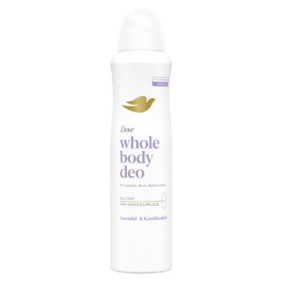 DOVE déo Whole Body aéros lava&cam s alu 150 ml