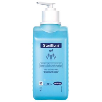 STERILLIUM gel désinfectant mains pompe 500 ml