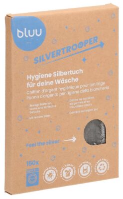 BLUU Silvertroop chiffon argent hyg