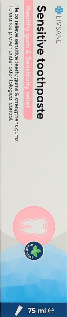 LIVSANE dentifrice pour dents sensibles tb 75 ml