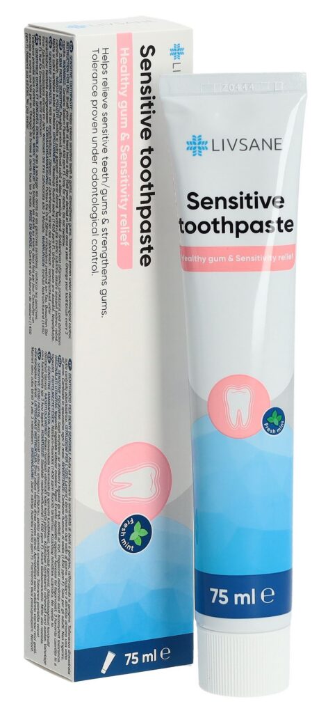 LIVSANE dentifrice pour dents sensibles tb 75 ml