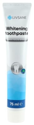 LIVSANE dentifrice blanchissant tb 75 ml