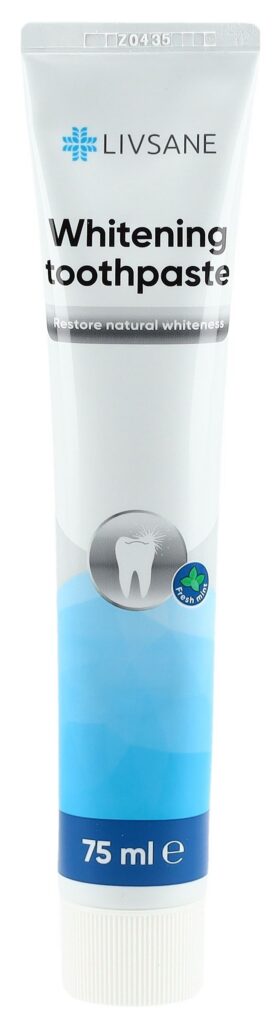 LIVSANE dentifrice blanchissant tb 75 ml