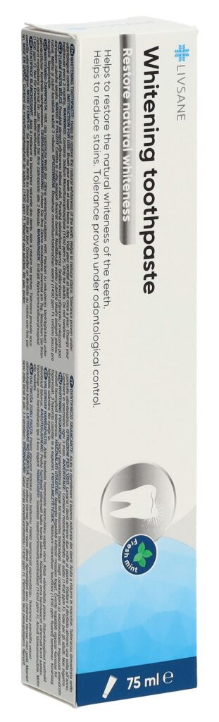 LIVSANE dentifrice blanchissant tb 75 ml