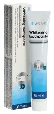 LIVSANE dentifrice blanchissant tb 75 ml