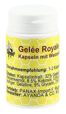 GELEE ROYALE Royal Jelly caps ToH bte 64 pce
