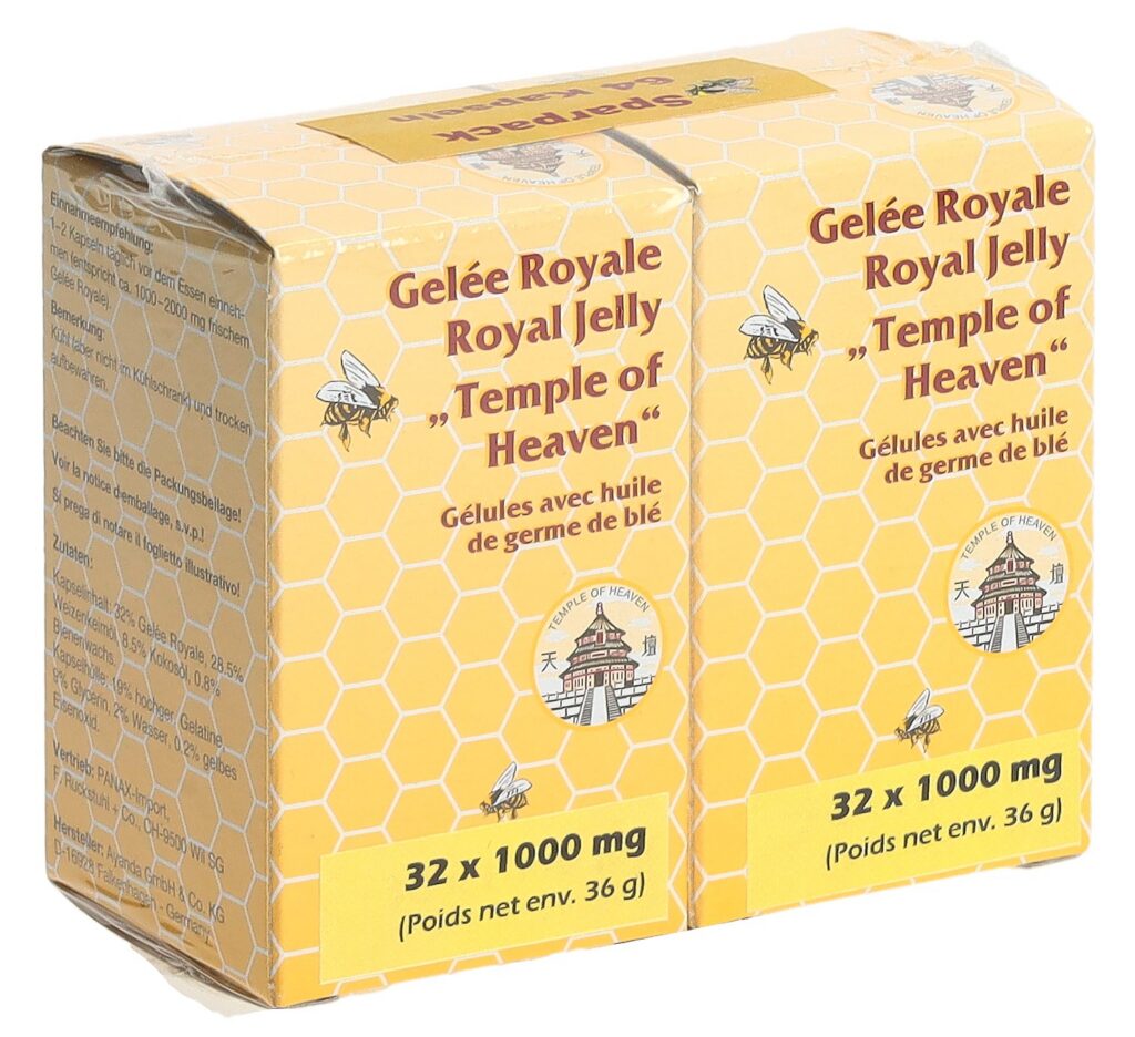 GELEE ROYALE Royal Jelly caps ToH bte 64 pce