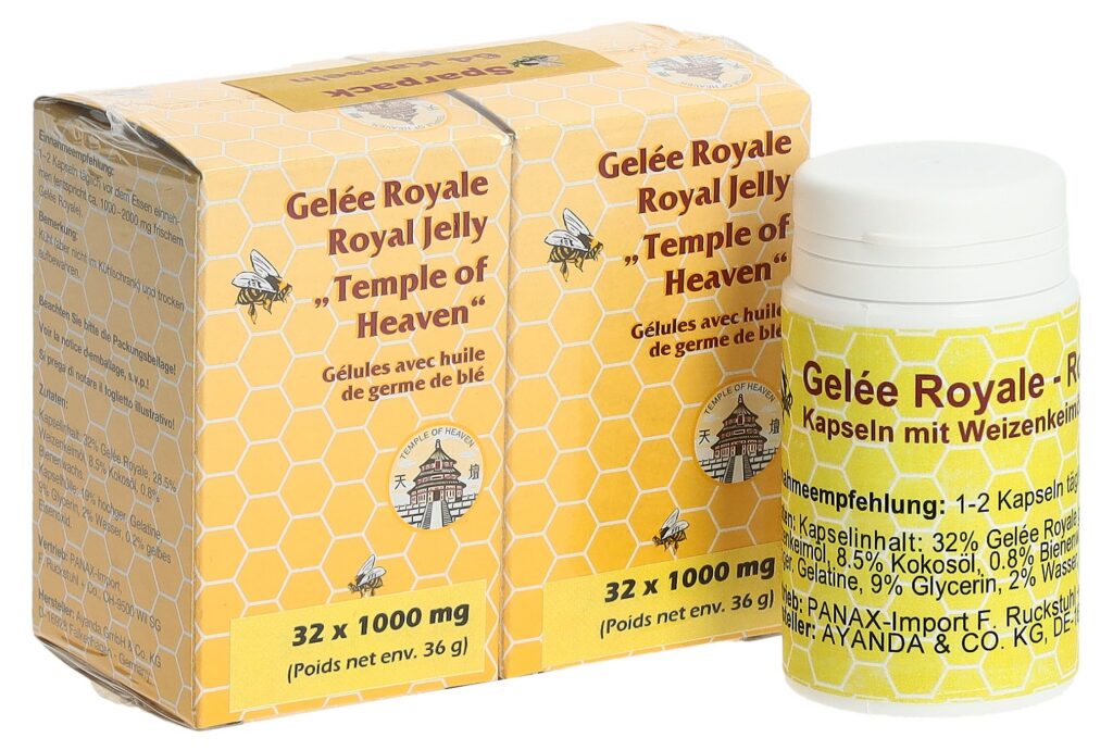 GELEE ROYALE Royal Jelly caps ToH bte 64 pce