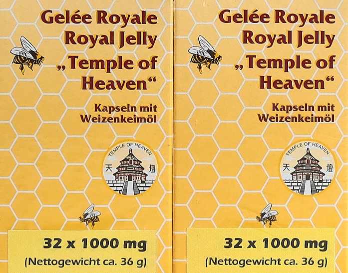 GELEE ROYALE Royal Jelly caps ToH bte 64 pce