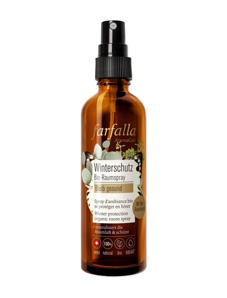 FARFALLA Spray ambiant bio protéger en hiver 75 ml