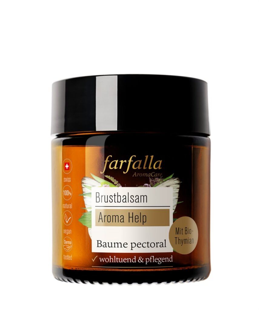 FARFALLA Baume pectoral aroma help verre 30 ml