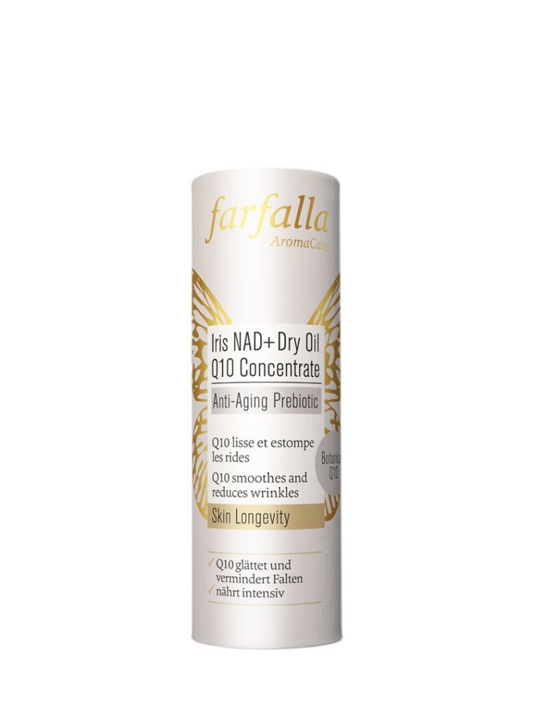 FARFALLA NAD+ Huile sèche concent Q10 iris 15 ml