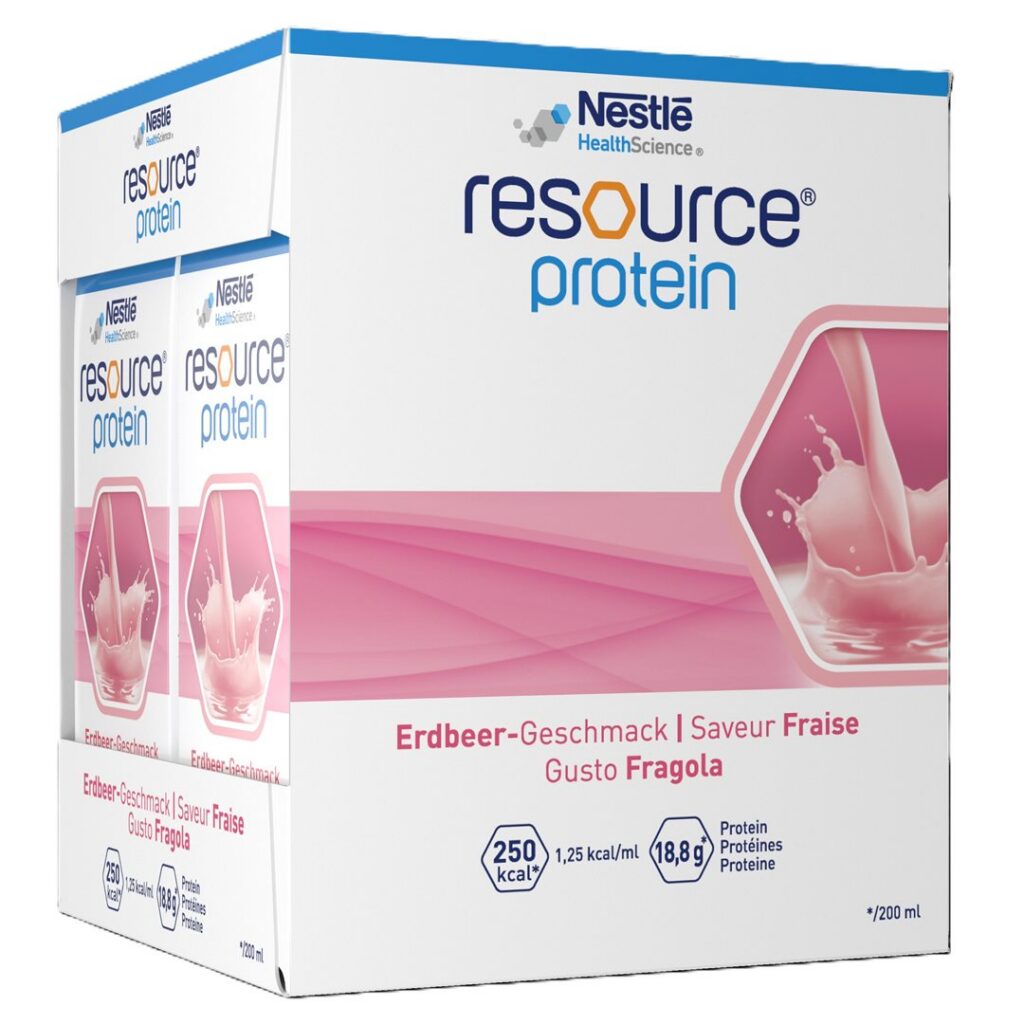 RESOURCE Protein fraise 4 tétra 200 ml