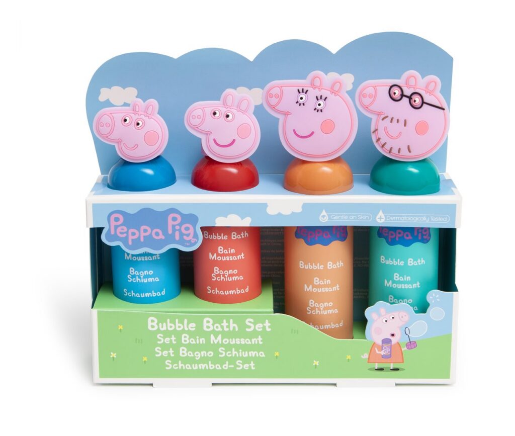 PEPPA PIG set bain 4pce box