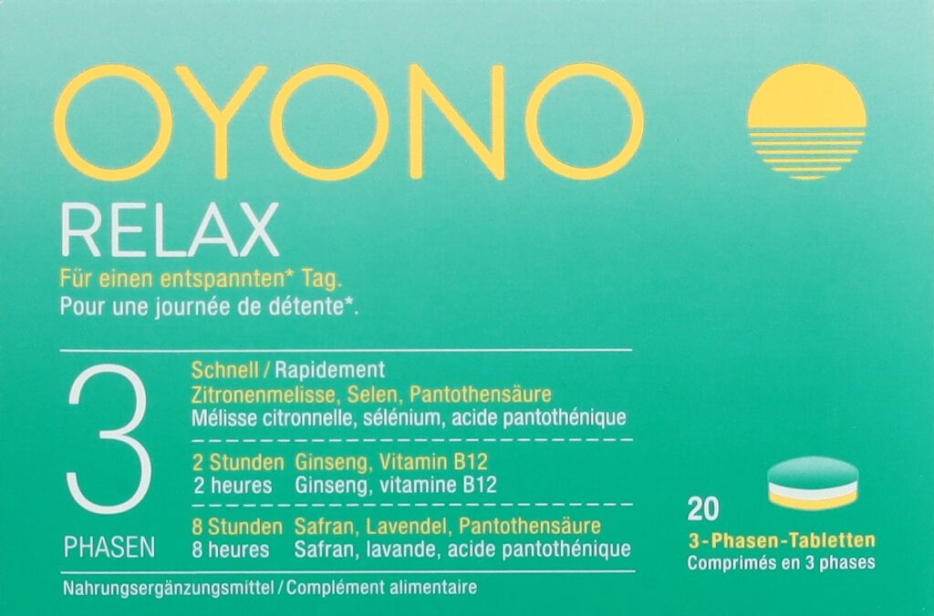 OYONO relax cpr 20 pce