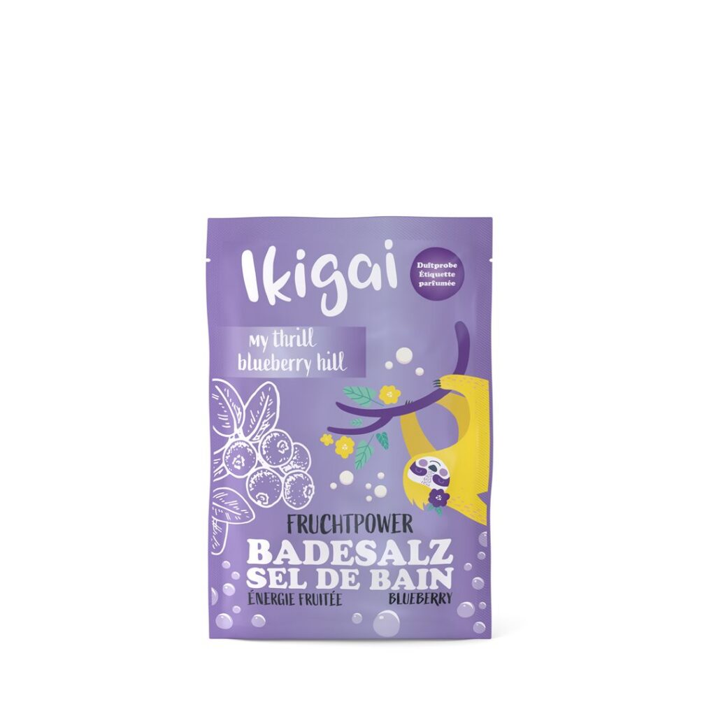 IKIGAI sel de bain my thrill blueberry hill 60 g