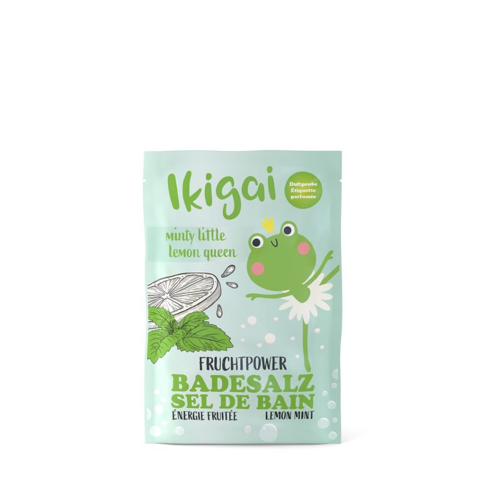 IKIGAI sel de bain minty little lemon queen 60 g