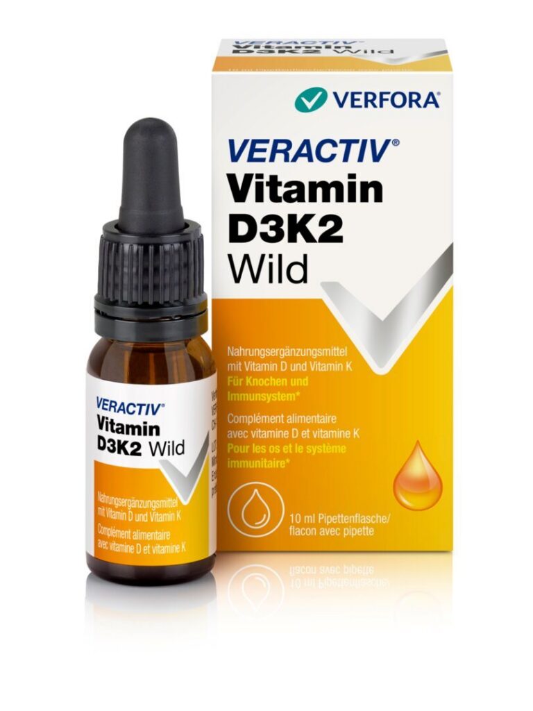 VERACTIV Vitamin D3K2 Wild gouttes fl pip 10 ml