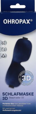 OHROPAX masque de sommeil 3D bleu