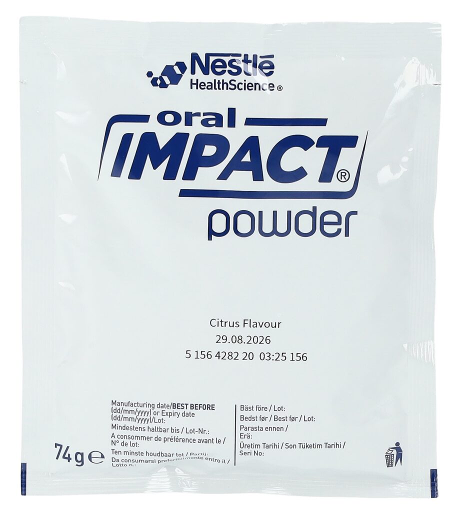IMPACT ORAL immunonutrition pdr citrus 5 x 74 g