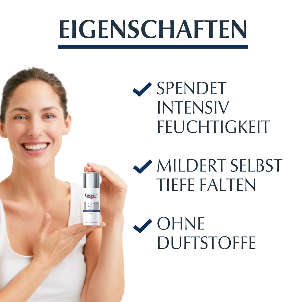EUCERIN HYALURON-FILL+URÉE soin jour dist 50 ml