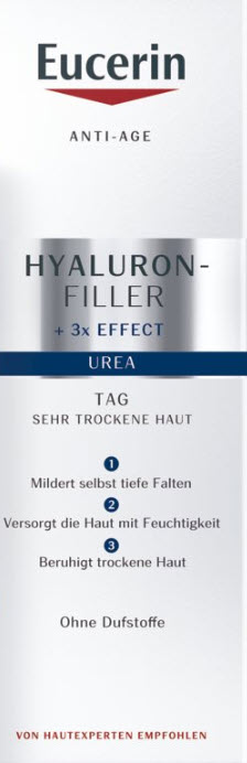 EUCERIN HYALURON-FILL+URÉE soin jour dist 50 ml