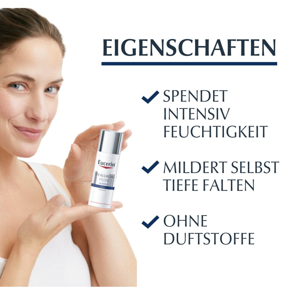 EUCERIN HYALURON-FILL+URÉE soin nuit dist 50 ml