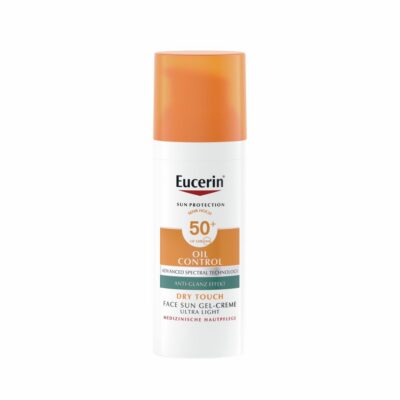 EUCERIN SUN Face Oil Cont gel-cr SPF50+ dist 50 ml