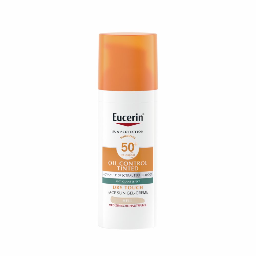EUCERIN SUN Fa Oil Con gel-cr li SPF50+ dist 50 ml