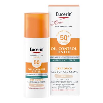 EUCERIN SUN Fa Oil Con gel-cr li SPF50+ dist 50 ml