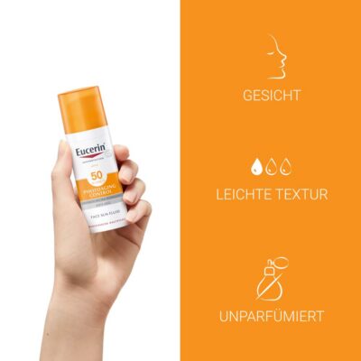 EUCERIN SUN Face Photoag Con flu SPF50+ dist 50 ml