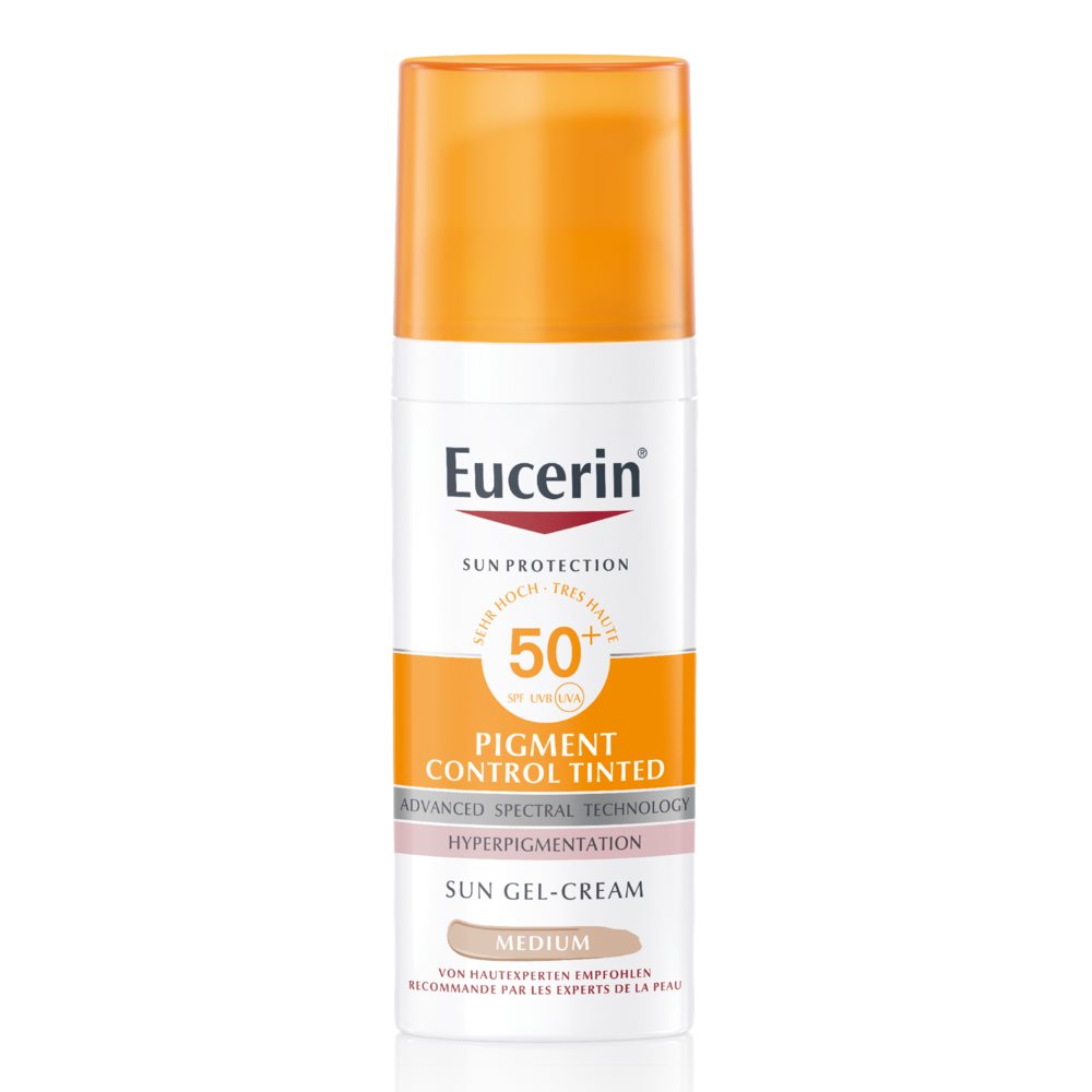 EUCERIN SUN Fa Pig Con gel-cr me SPF50+ dist 50 ml