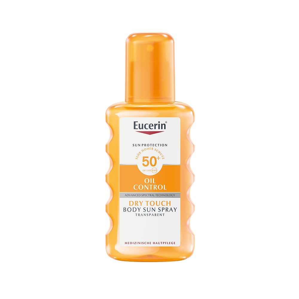 EUCERIN SUN Body Oil Cont Dry T tr SPF50+ 200 ml
