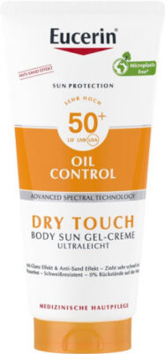 EUCERIN SUN Body Oil Cont gel-cr SPF50+ tb 200 ml