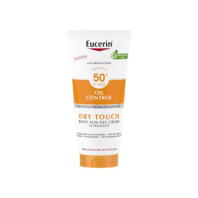 EUCERIN SUN Body Oil Cont gel-cr SPF50+ tb 200 ml