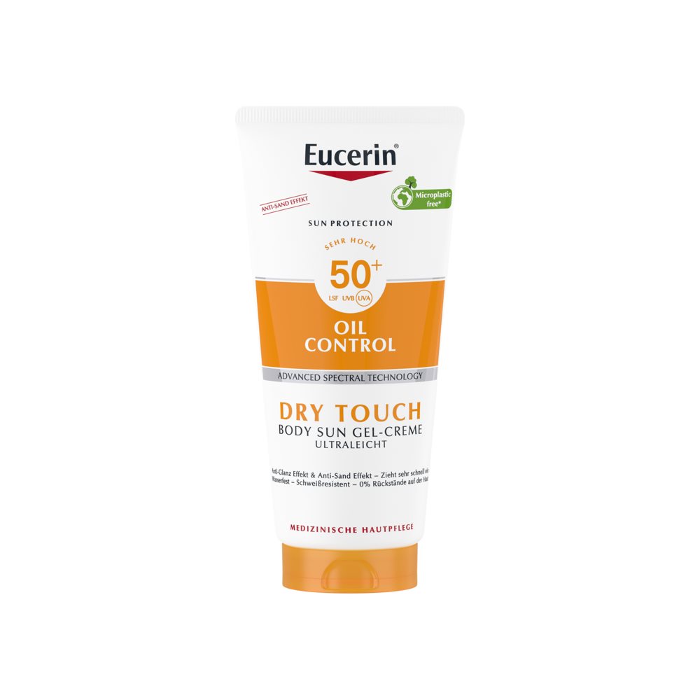 EUCERIN SUN Body Oil Cont gel-cr SPF50+ tb 200 ml