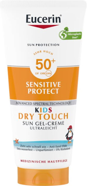 EUCERIN SUN KIDS Sens Protect gel-cr SPF50+ 200 ml