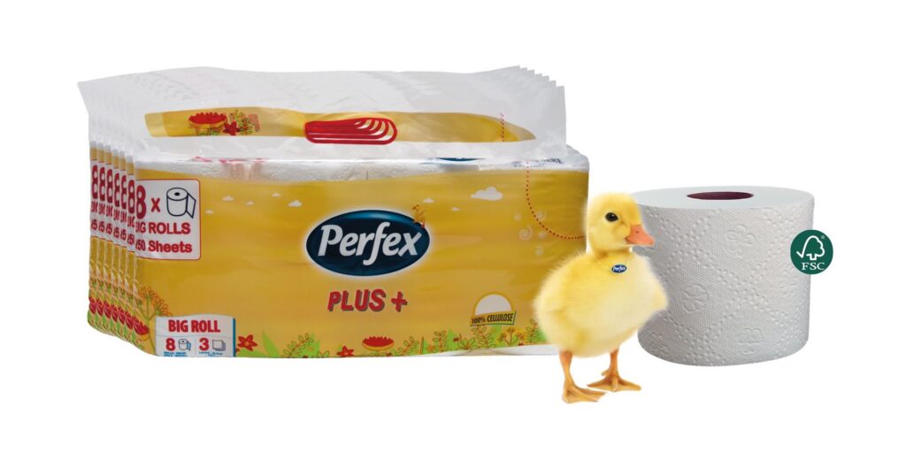 PERFEX papier toilette 250 feui 3 plis bla 56 pce