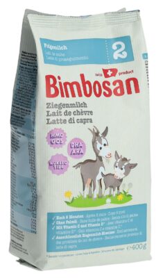 BIMBOSAN lait de chèvre 2 suite rech sach 400 g