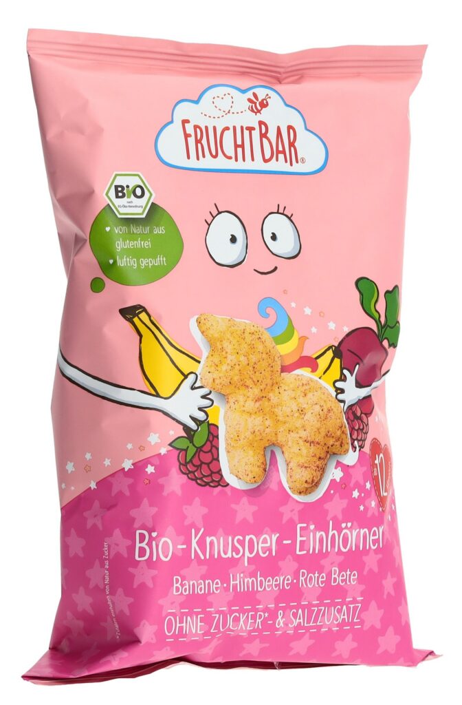 FRUCHTBAR cornets croustill bio ban fram bett 30 g