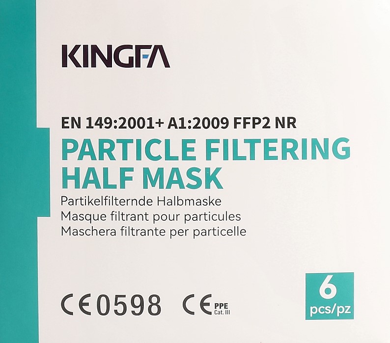 KINGFA MEDICAL FFP2 masque KF-A F10 sach