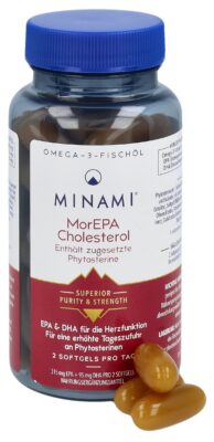 MINAMI MorEPA Cholesterol caps moll bte 60 pce