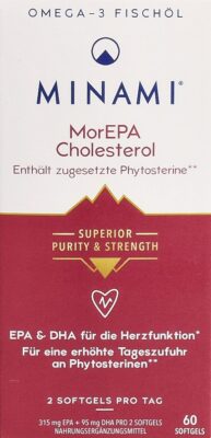 MINAMI MorEPA Cholesterol caps moll bte 60 pce