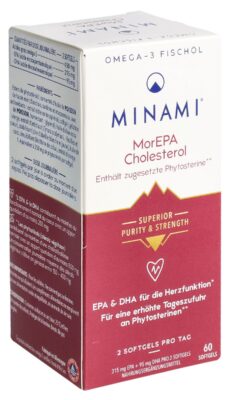 MINAMI MorEPA Cholesterol caps moll bte 60 pce