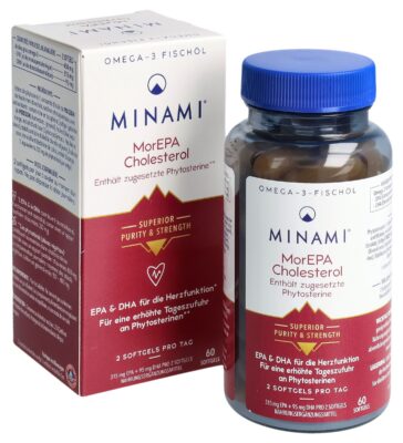 MINAMI MorEPA Cholesterol caps moll bte 60 pce