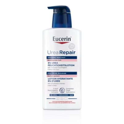 EUCERIN UreaRepair lot hydrat 5 % urée parf 400 ml