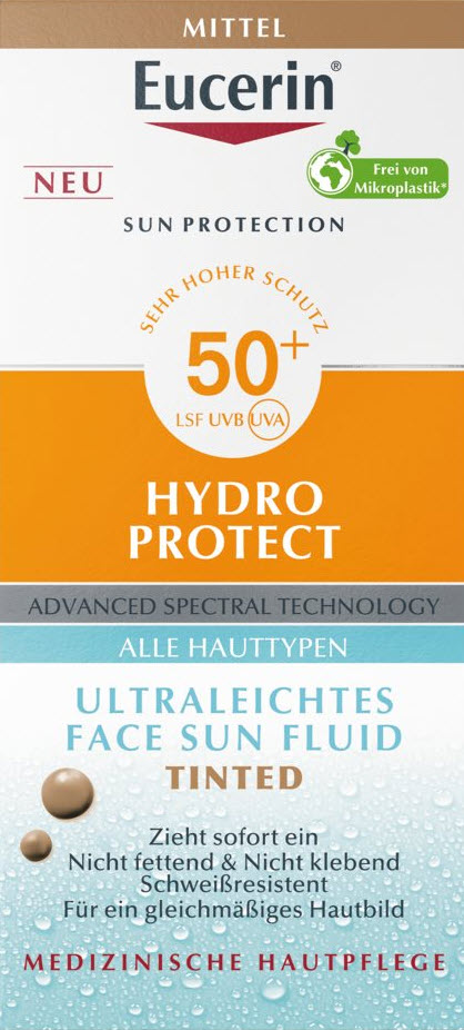 EUCERIN SUN Face Hydro Protect medium SPF50+ 50 ml