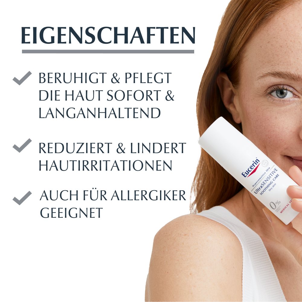EUCERIN UltraSENSITIVE soin apais p sèc (n) 50 ml