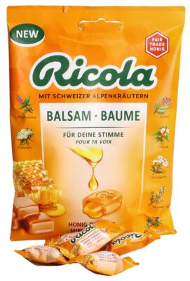RICOLA baume fourré miel caramel as sach 68 g
