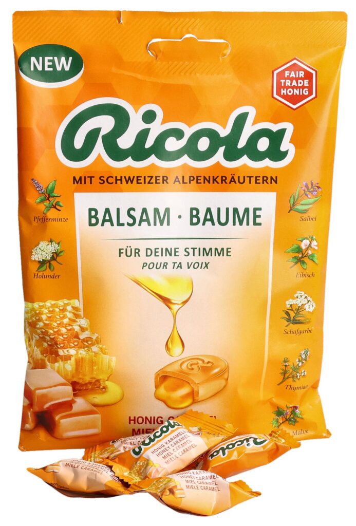 RICOLA baume fourré miel caramel as sach 68 g